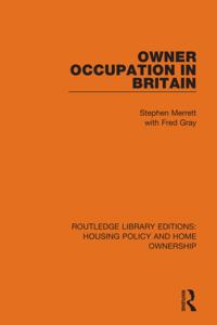 Routledge Library Editions: Housing Policy and Home Ownership