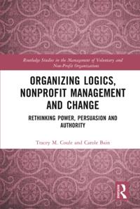 Routledge Studies in the Management of Voluntary and Non-Profit Organizations