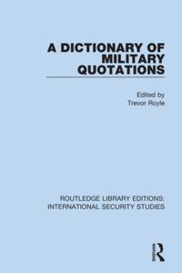 Routledge Library Editions: International Security Studies
