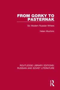 Routledge Library Editions: Russian and Soviet Literature