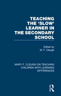 Mary F. Cleugh on Teaching Children with Learning Differences
