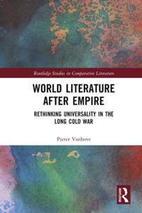 Routledge Studies in Comparative Literature