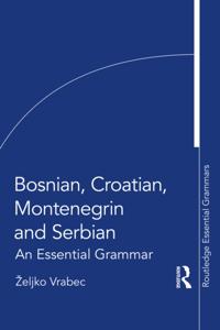 Bosnian, Croatian, Montenegrin and Serbian