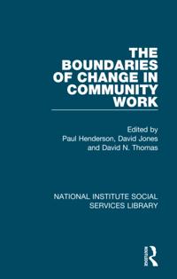 National Institute Social Services Library