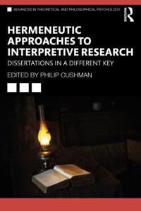 Advances in Theoretical and Philosophical Psychology