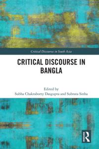 Critical Discourses in South Asia