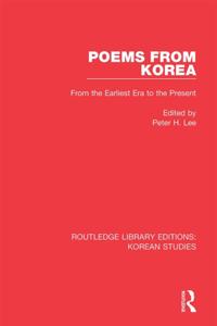 Routledge Library Editions: Korean Studies