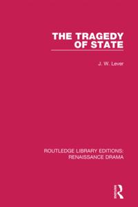 Routledge Library Editions: Renaissance Drama