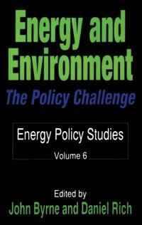 Energy and Environmental Policy Series