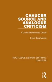 Routledge Library Editions: Chaucer