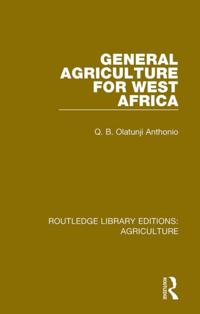 Routledge Library Editions: Agriculture