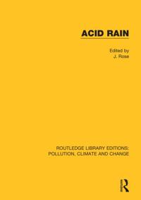 Routledge Library Editions: Pollution, Climate and Change
