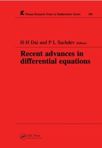Chapman & Hall/CRC Research Notes in Mathematics Series