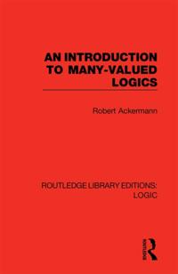 Routledge Library Editions: Logic