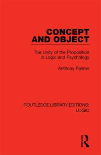 Routledge Library Editions: Logic