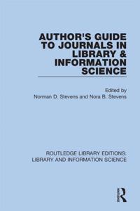 Routledge Library Editions: Library and Information Science