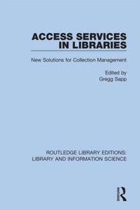 Routledge Library Editions: Library and Information Science