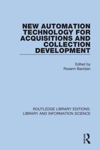 Routledge Library Editions: Library and Information Science