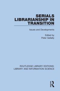 Routledge Library Editions: Library and Information Science
