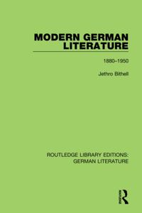 Routledge Library Editions: German Literature