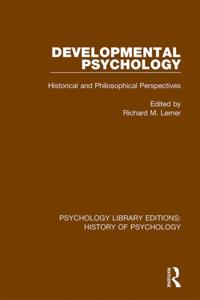 Psychology Library Editions: History of Psychology