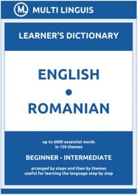English-Romanian (the Step-Theme-Arranged Learner's Dictionary, Steps 1 - 4)