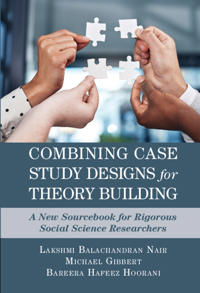Kirjan kansi "Combining Case Study Designs for Theory Building"
