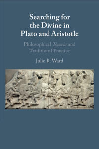 Kirjan kansi "Searching for the Divine in Plato and Aristotle"