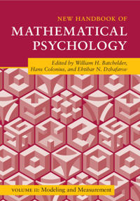 Bokomslag för "New Handbook of Mathematical Psychology: Volume 2, Modeling and Measurement"