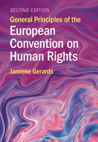 Bokomslag for "General Principles of the European Convention on Human Rights"