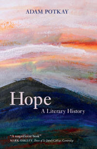 Kirjan kansi "Hope: A Literary History"