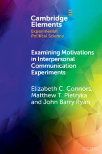 Elements in Experimental Political Science