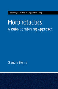 Morphotactics: Volume 169