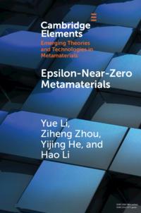 Elements in Emerging Theories and Technologies in Metamaterials