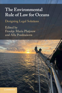 Bokomslag för "The Environmental Rule of Law for Oceans"