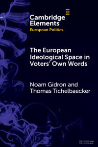 The European Ideological Space in Voters' Own Words