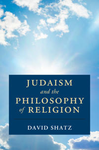 Kirjan kansi "Judaism and the Philosophy of Religion"