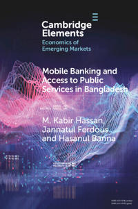 Kirjan kansi "Mobile Banking and Access to Public Services in Bangladesh"