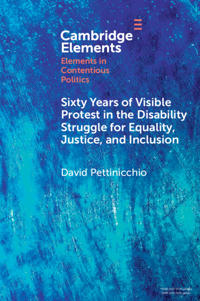 Bokomslag for "Sixty Years of Visible Protest in the Disability Struggle for Equality, Justice, and Inclusion"