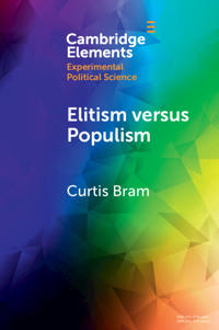 Bokomslag för "Elitism versus Populism"