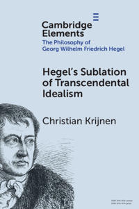 Bokomslag för "Hegel's Sublation of Transcendental Idealism"