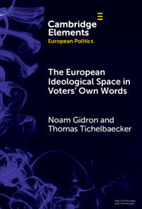 Bokomslag för "The European Ideological Space in Voters' Own Words"