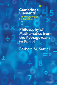 Bokomslag för "Philosophy of Mathematics from the Pythagoreans to Euclid"