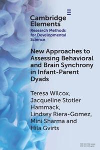 Kirjan kansi "New Approaches to Assessing Behavioral and Brain Synchrony in Infant-Parent Dyads"