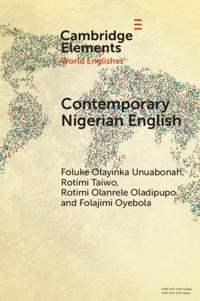 Bokomslag för "Contemporary Nigerian English"