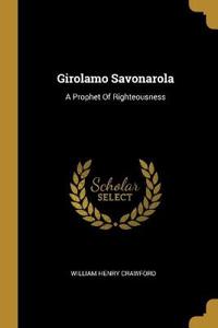 Bokomslag för "Girolamo Savonarola"