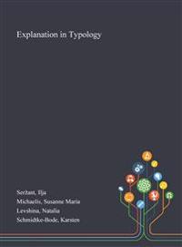 Explanation in Typology