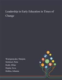 Bokomslag för "Leadership in Early Education in Times of Change"