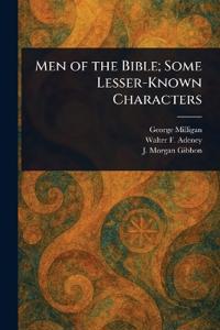 Kirjan kansi "Men of the Bible; Some Lesser-Known Characters"