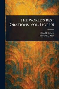 Bokomslag för "The World's Best Orations, Vol. 1 (of 10)"